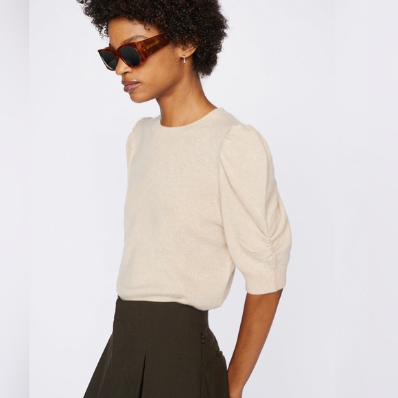 Frankie Crew Chambray Heather Frame sweater - Picture 6 of 6